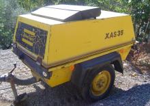 Přenosné vzduchové kompresory - dieslové, elektrické a benzínové Atlas Copco XAS 35 Dd