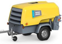 Přenosné vzduchové kompresory - dieslové, elektrické a benzínové Atlas Copco XAS 58-7 Kd