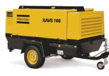 Přenosné vzduchové kompresory - dieslové, elektrické a benzínové Atlas Copco XAVS 166 Dd