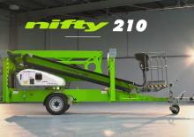 Autoplošiny s kloubovým výložníkem Niftylift Nifty 210DACT
