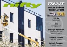 Autoplošiny s kloubovým výložníkem Niftylift TM 34 T