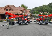 Přívěsné kloubové pracovní plošiny Paus Worklift GT 18 A
