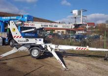 Přívěsné teleskopické pracovní plošiny Dino Lift Dino 125 T