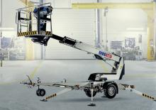 Přívěsné teleskopické pracovní plošiny Dino Lift Dino 135T
