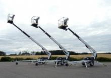 Přívěsné teleskopické pracovní plošiny Dino Lift Dino 135TB