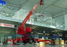Přívěsné teleskopické pracovní plošiny TEUPEN Gepard 22 T Rent