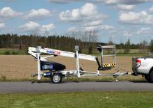 Přívěsné teleskopické pracovní plošiny Dino Lift Dino 105TL 