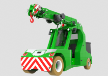 Průmyslové mobilní jeřáby JMG L 40
