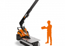 Pásové jeřáby s teleskopickým výložníkem BG Lift M 060