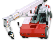 Průmyslové mobilní jeřáby Cams SP120