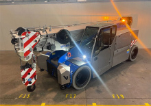 Průmyslové mobilní jeřáby Valla V180RC