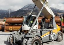 Reach stackery Liebherr LRS 545 Litronic