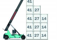 Reach stackery Konecranes SMV 4127 TC 6