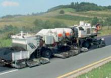 Recyklátory za horka Wirtgen RX 4500