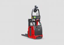 Regalové zakladače s plošinou pro řidiče Linde L-MATIC