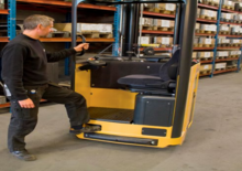 Regalové zakladače se sedadlem pro řidiče Actil Warehouse Trucks SW 1350