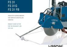 Řezačky spár Lissmac FS 31