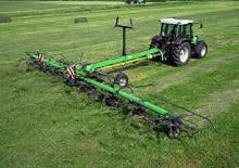Rotační obraceče DEUTZ-FAHR CoM 8022