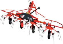 Rotační obraceče Kuhn GF 872