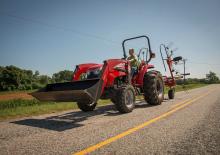 Rotační obraceče Massey Ferguson TD404 DN