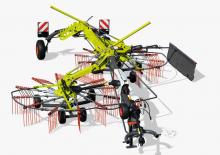 Rotační shrnovače Claas Liner 1700
