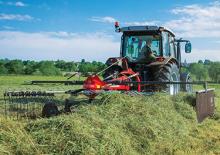 Rotační shrnovače Massey Ferguson RK341 DSR