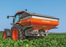 Rozmetadla průmyslových hnojiv Kubota DSM 1550 hydr.