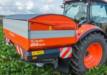 Rozmetadla průmyslových hnojiv Kubota DSX-W Geospread 1875 