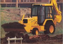 Rypadlo-nakladače John Deere Construction 300 D