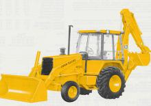 Rypadlo-nakladače John Deere Construction 410 C