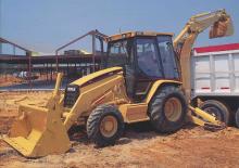 Rypadlo-nakladače Caterpillar 416 C