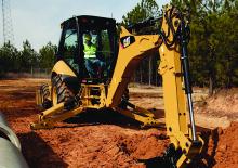 Rypadlo-nakladače Caterpillar 420 E
