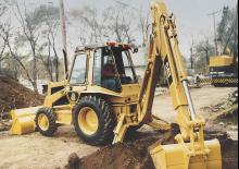 Rypadlo-nakladače Caterpillar 436 II
