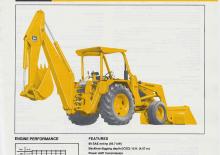 Rypadlo-nakladače John Deere Construction 500 C