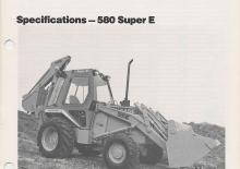Rypadlo-nakladače Case 580 Super E 