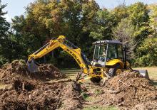 Rypadlo-nakladače New Holland B95C LR