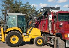 Rypadlo-nakladače New Holland B95C TC