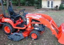 Rypadlo-nakladače Kubota BX 1850