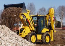 Rypadlo-nakladače Komatsu WB93S-5 