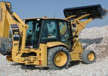 Rypadlo-nakladače Komatsu WB97R-5 