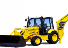 Rypadlo-nakladače Komatsu WB97R-5 