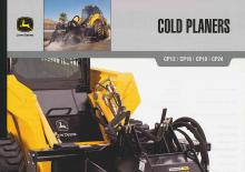 Silniční frézy John Deere Construction CP24