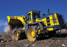 Skládkové kompaktory Komatsu WF550-3