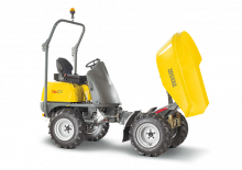 Kolové dumpery Wacker Neuson 1601 