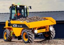 Kolové dumpery JCB 6T-1 HI-VIZ