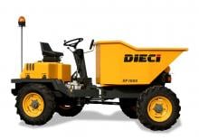 Kolové dumpery Dieci DP 1000 F