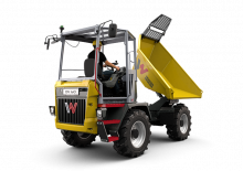 Kolové dumpery Wacker Neuson DV60 dual view