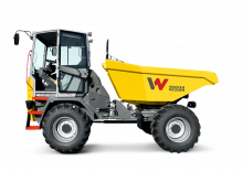 Kolové dumpery Wacker Neuson DV90 dual view