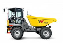 Kolové dumpery Wacker Neuson DV90 dual view