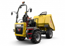 Kolové dumpery Wacker Neuson DV90 dual view